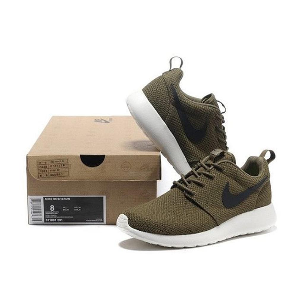 nike roshe army green