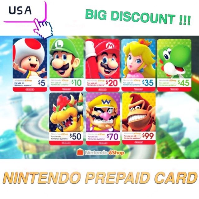 nintendo eshop shopee