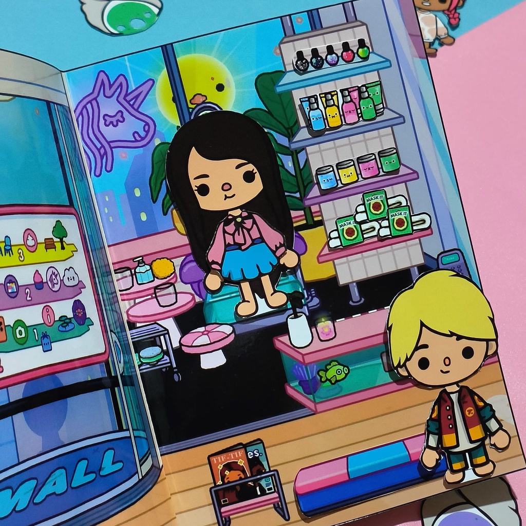 Toca BOCA MALL SERIES Buttonscarves Online Children's Educational Toys Viral Now Shopee Malaysia