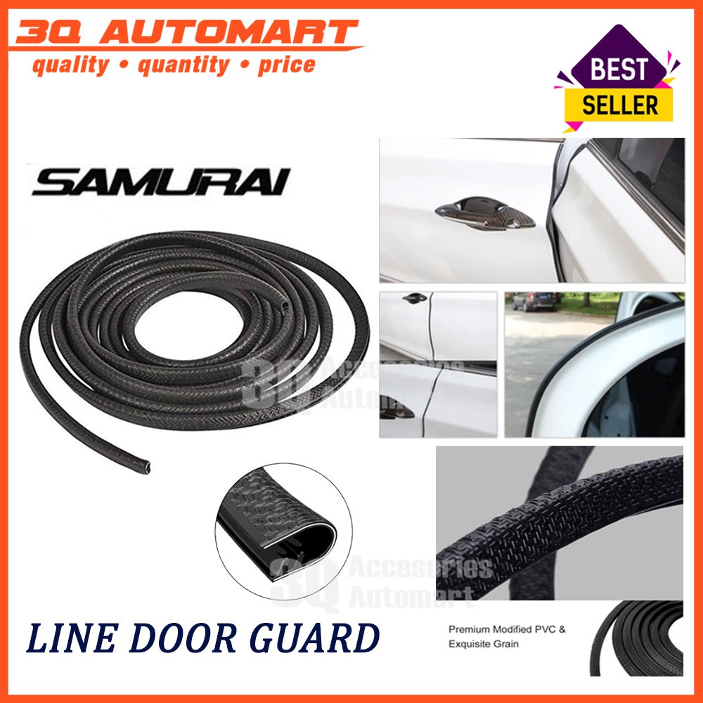 Carpet Auto Door Edge Trim Molding Seal Black Rubber Flexible U Shape