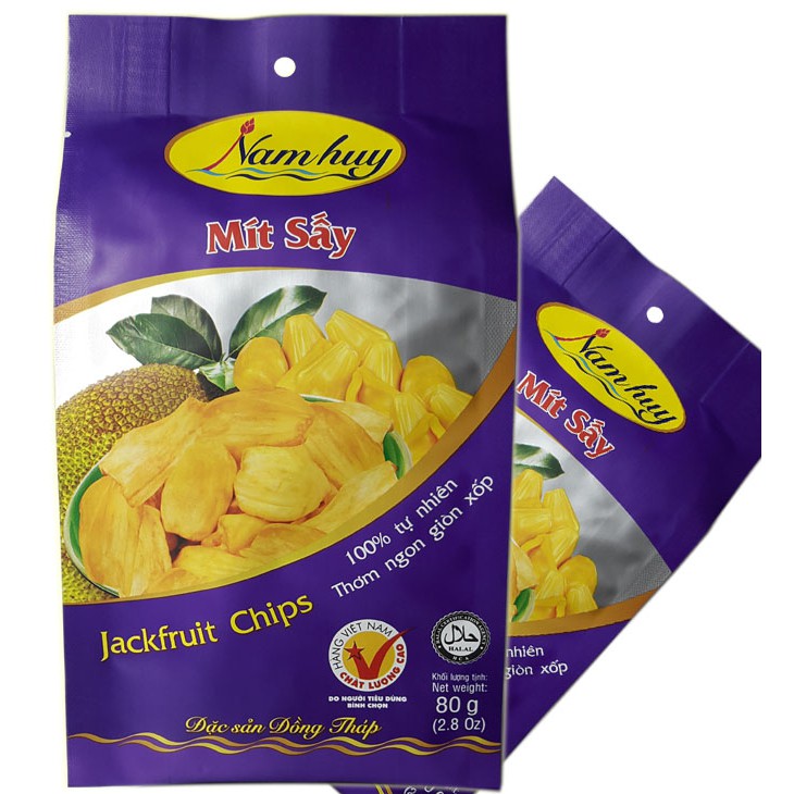 Vietnam Jackfruit Chips 80g - Ready to eat | Shopee Malaysia