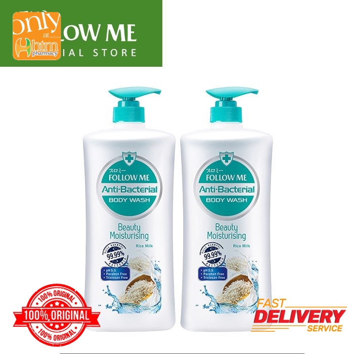 Follow Me Antibacterial Body Wash 1L Beauty Moisturising Shopee