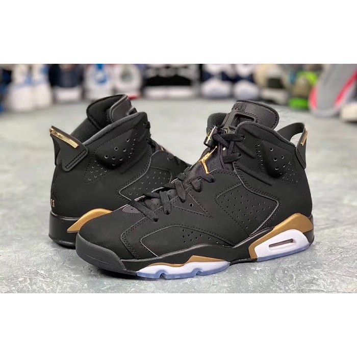 air jordan 6 black gold