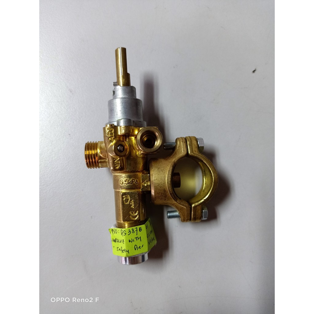 GS 387B Safety Gas Valve With Clamp For Meritus Series/commercial ...