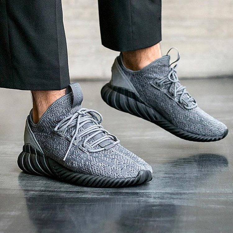 adidas tubular doom primeknit grey