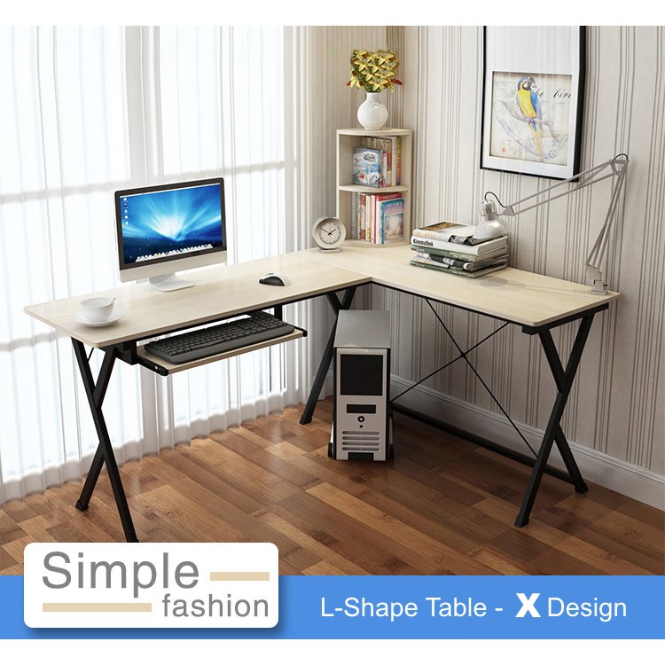 Office Ikea Style L Shape Desk Table, Modern L Shaped Desk Ikea