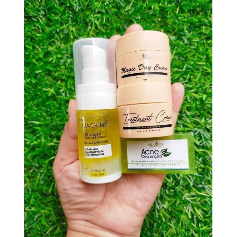 Set Combo Puteri Ratu 5g Krasivia 16g Serum Mackinz 15ml Ori Shopee Malaysia