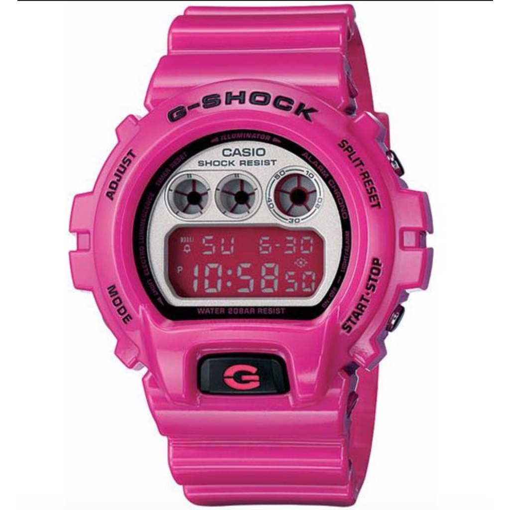 G shock DW6900 Pink CS4 Autolight Jam g shock dw6900 g shock pink jam ...