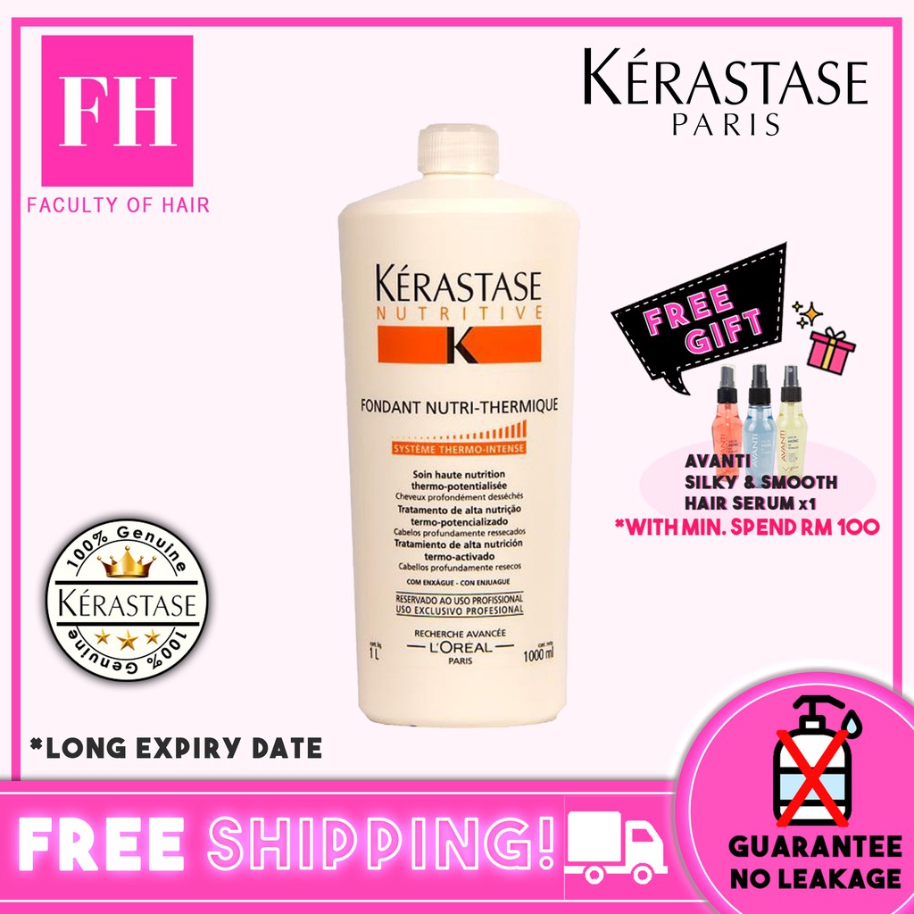 Kerastase Nutritive Bain Nutri Thermique Shampoo 1000ml Shopee Malaysia