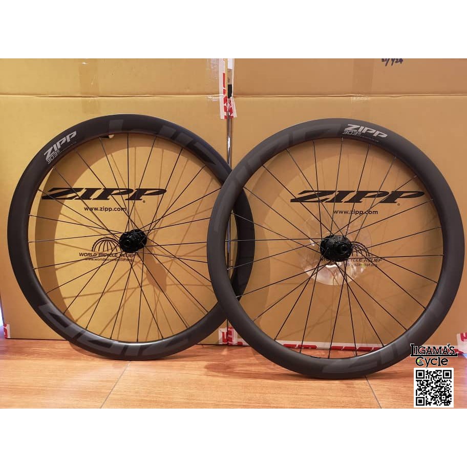 ZIPP 303S Carbon Tubeless Disc Brake Wheelset Shopee Malaysia