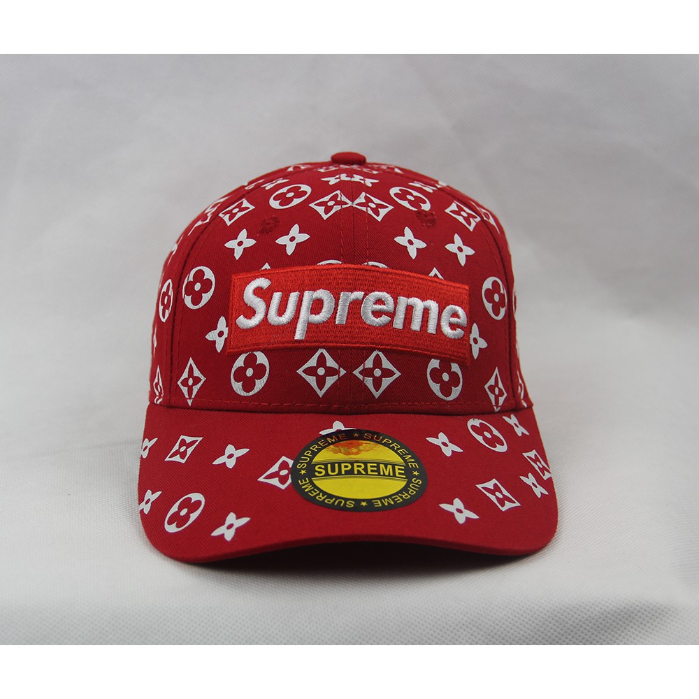 Supreme lv baseball cap deals