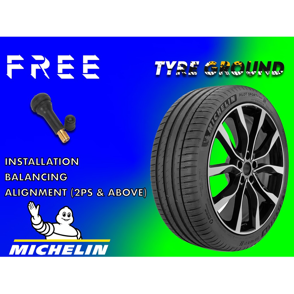 Michelin Tyre Pilot Sport 4 Suv Offer All Size Range 20 21 Inches Shopee Malaysia