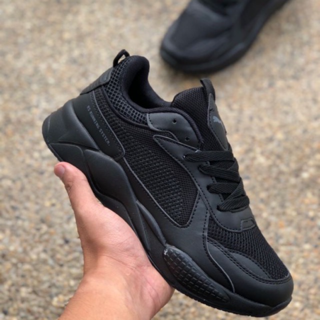 puma rsx all black