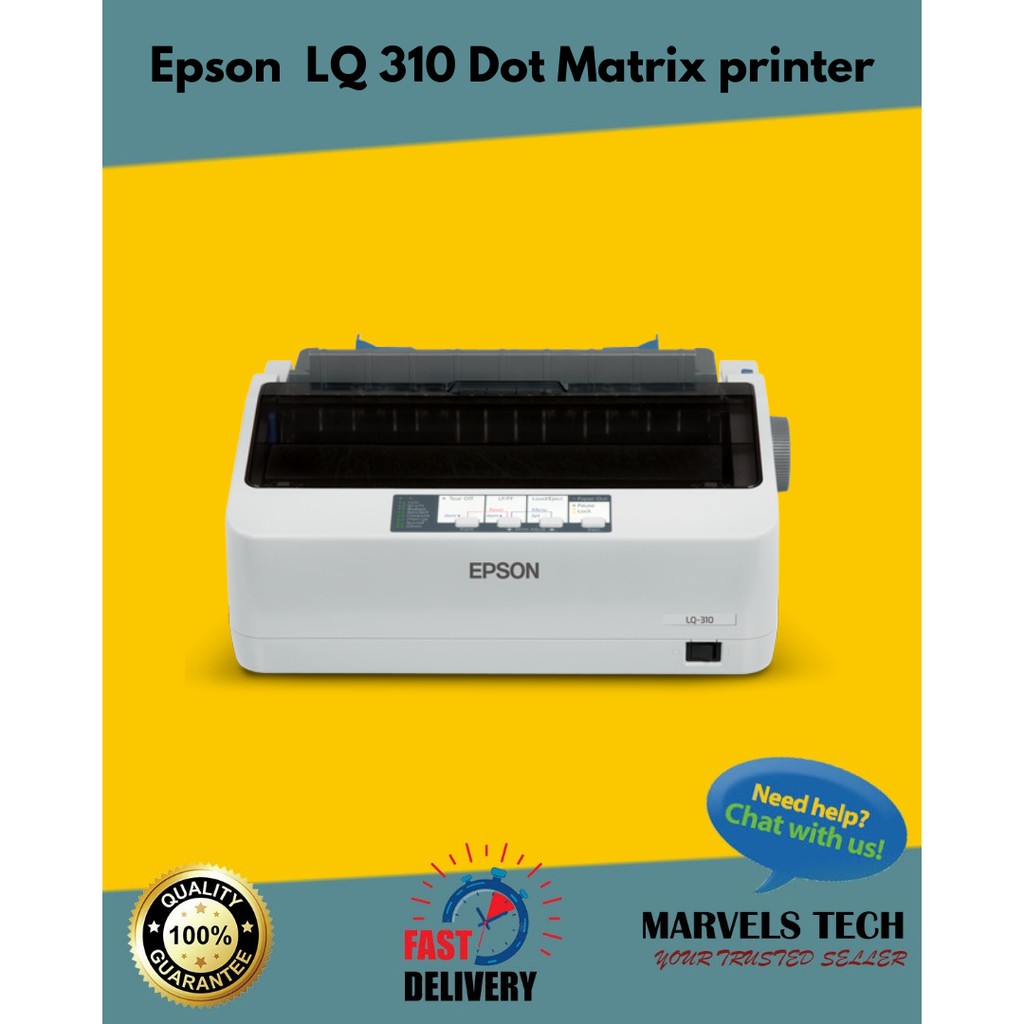 EPSON LQ310 Dot Matrix Printer (Free Usb Cable ) Shopee Malaysia