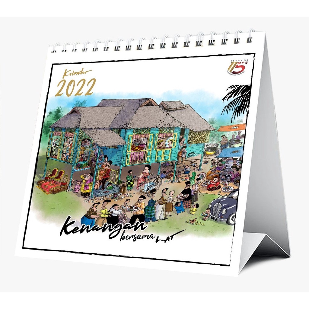 Lat Calendar 22 Kenangan Bersama Lat Shopee Malaysia