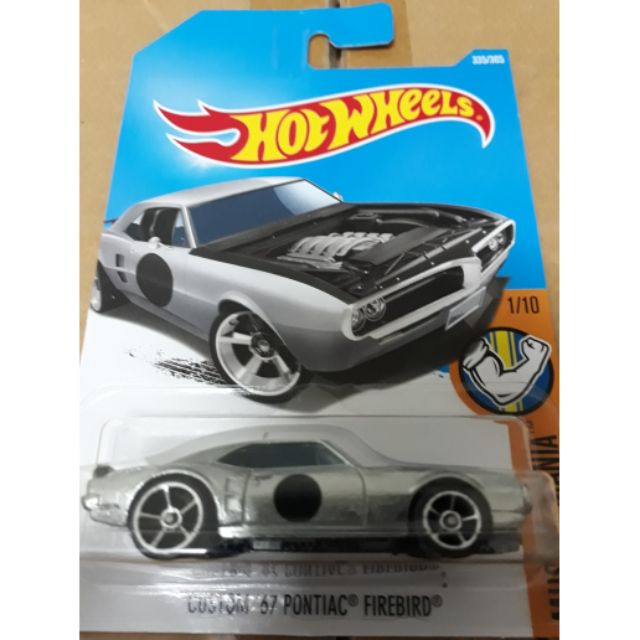 hot wheels custom 67 pontiac firebird zamac