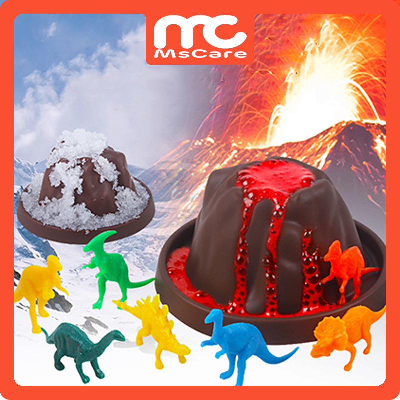Kids Early education science toys suit volcano eruption toy educational toys Snow Mountain Experimental Toy
