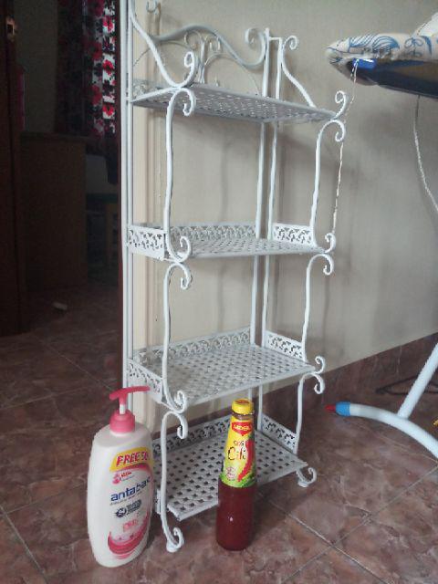 European Style 4 Tiers Kitchen Rack Multifunctional European Style 4 Tiers Kitchen Rack Multifunctional