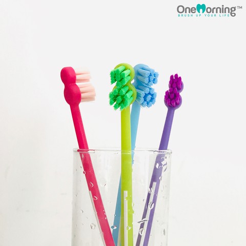 One Morning Toothbrush Set Of 4 Shopee Malaysia