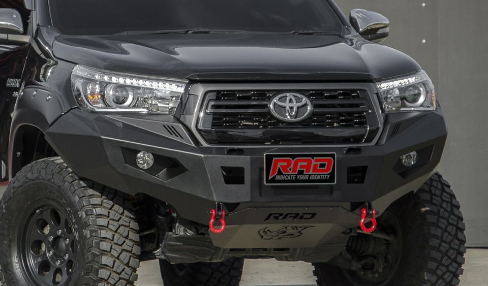 RAD FRONT BUMPER FOR TOYOTA HILUX REVO ROCCO RTF Shopee Malaysia