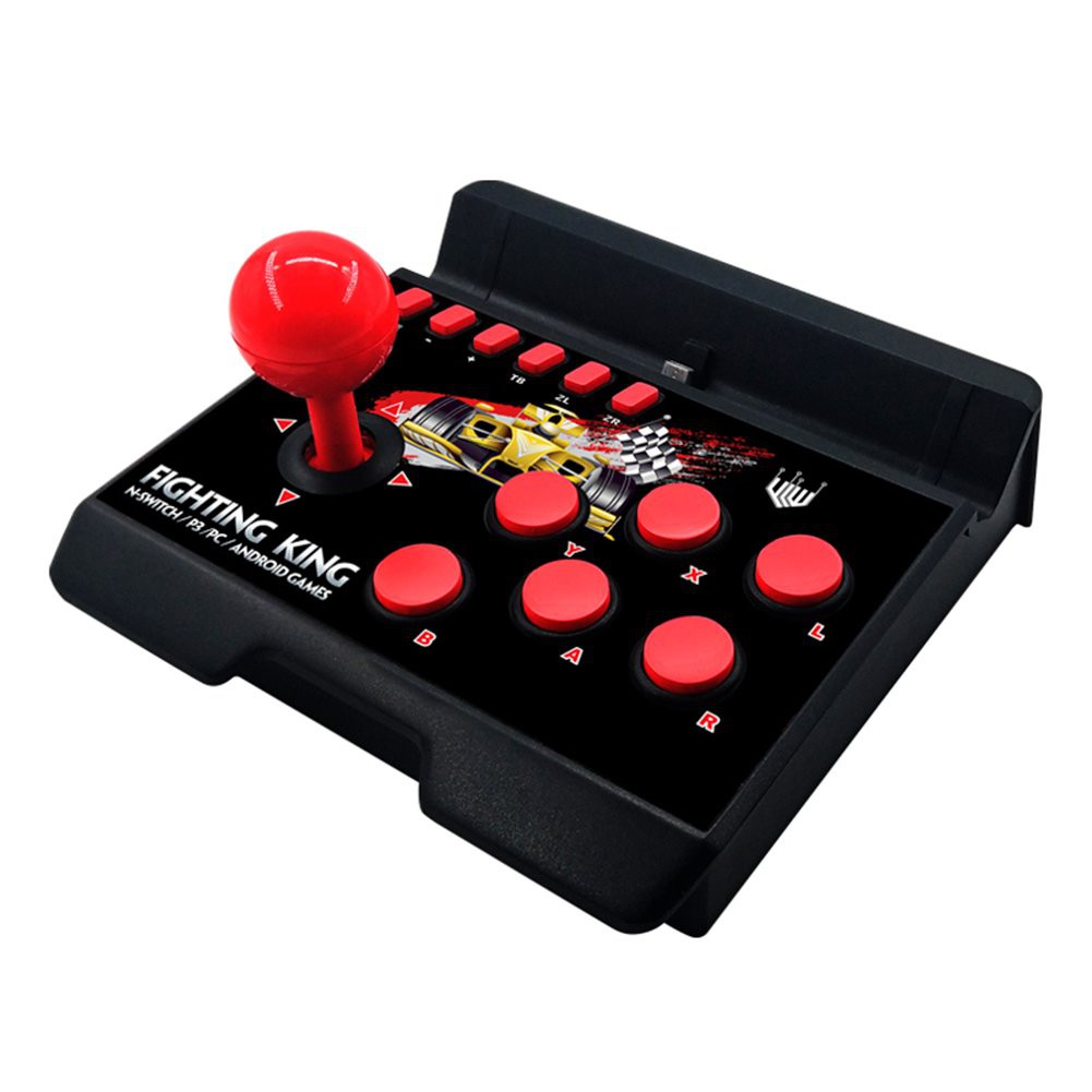 4 In 1 Usb Wired Arcade Joystick Retro Arcade Turbo Joystick Controller For Ps3 Switch Pc Android Tv Grzg Shopee Malaysia