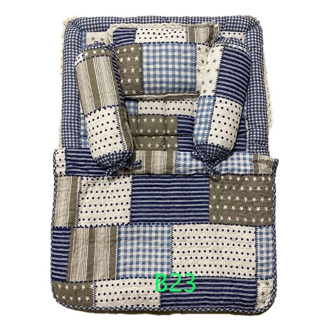 Tilam Patchwork Baby High Quality Set 5 In 1 Shopee Malaysia