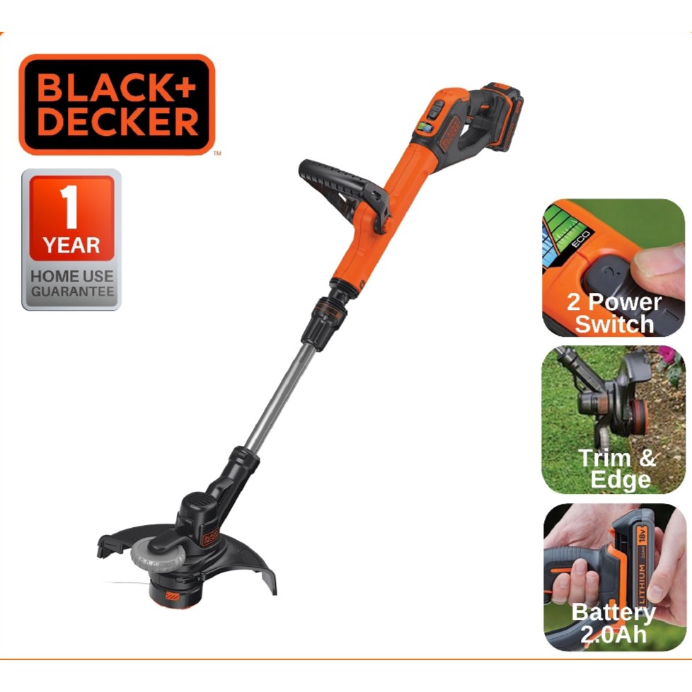 black and decker cordless trimmer