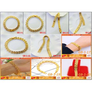 Rantai Tangan Sajat Emas Bangkok 24K Gelang Coco ( 916 ...