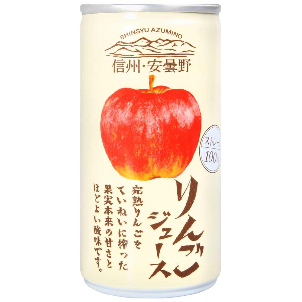 Yoshima Japan Gold-pak Shinshu Apple Juice Canned Japanese