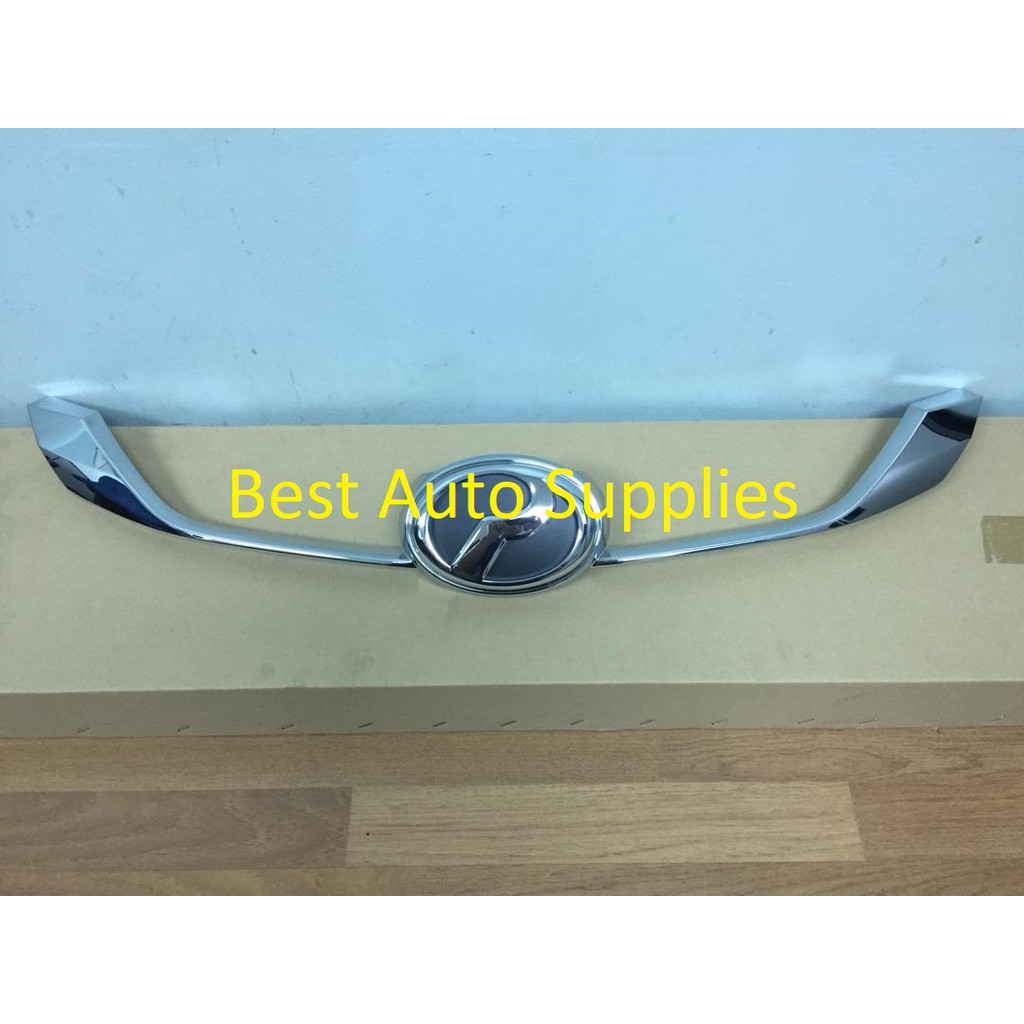 PERODUA MYVI 2018 GRILLE MOULDING CHROME WITH LOGO 