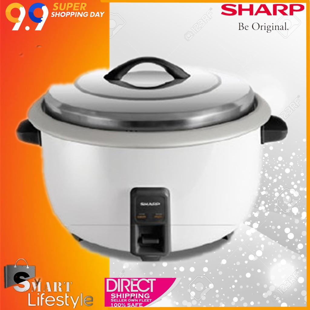 SHARP 10.0L COMMERCIAL RICE COOKER KSH1008CWH Shopee Malaysia