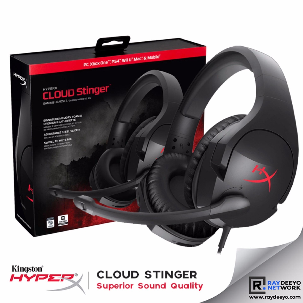 hyperx cloud stinger gaming headset ps4