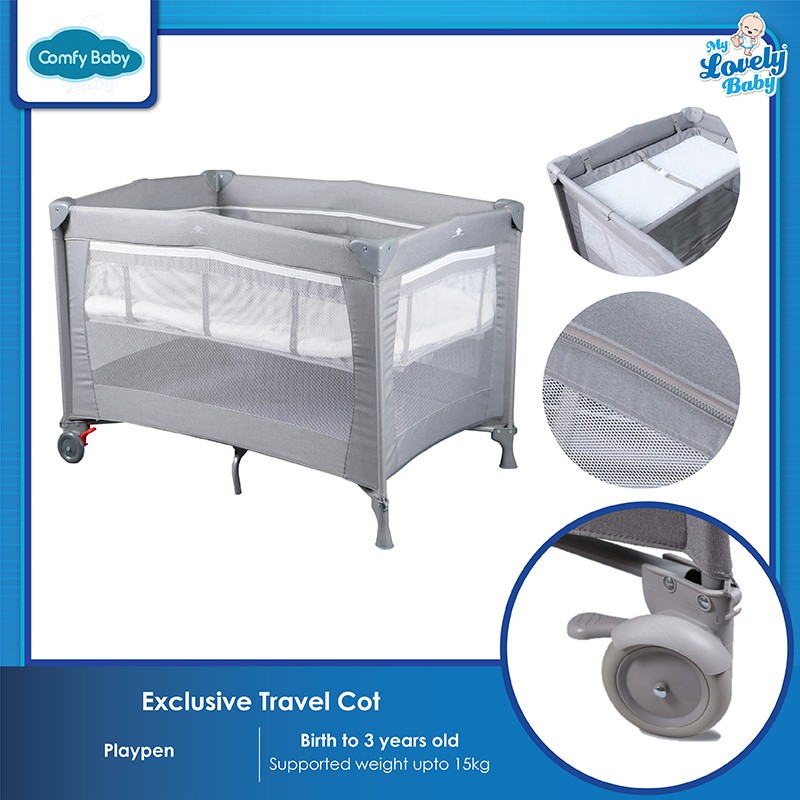 comfy travel cot