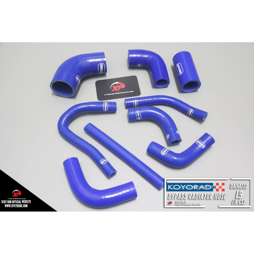 RADIATOR BYPASS HOSE KOYORAD DAIHATSU L9 9 PCS Shopee Malaysia