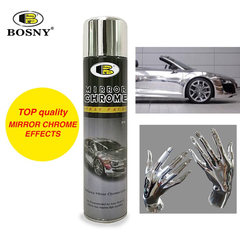 Mirror Chrome Spray Paint Bosny B123 (270 ML) Shopee Malaysia
