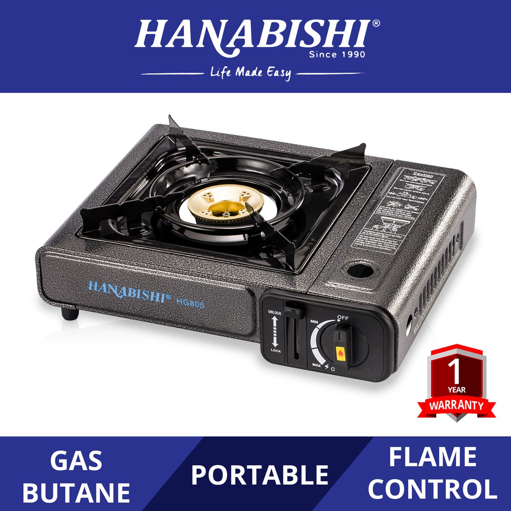 Hanabishi Portable Gas Stove Copper Head Burner HG805 Shopee Malaysia