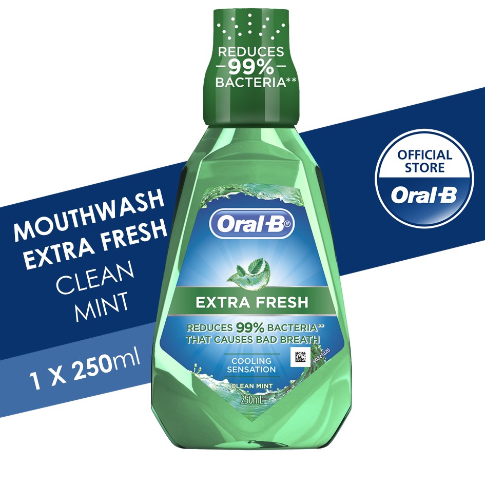 Oral-B Extra Fresh Mouthwash (250ml) | Shopee Malaysia