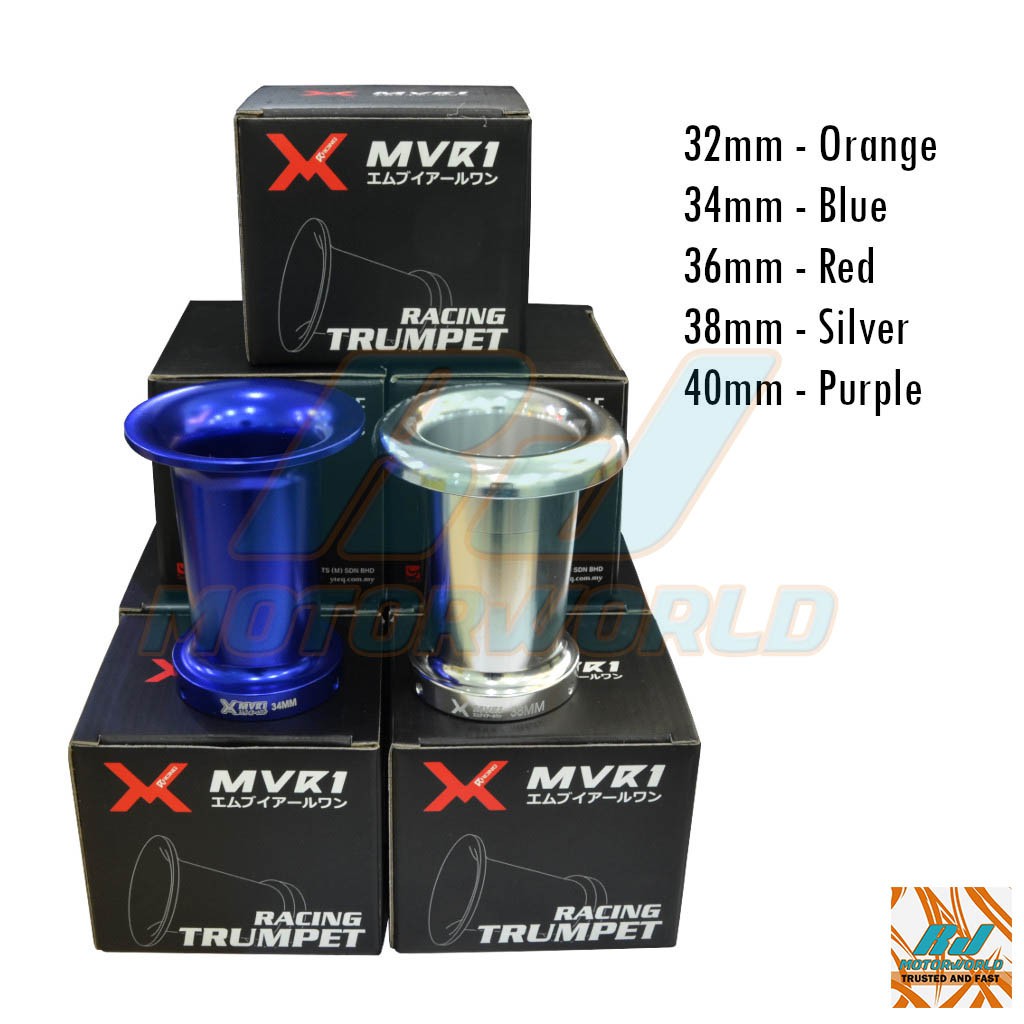 MVR1 Racing Throttle Body Trotel Trumpet /(GP) 32/34/38/36/40mm
