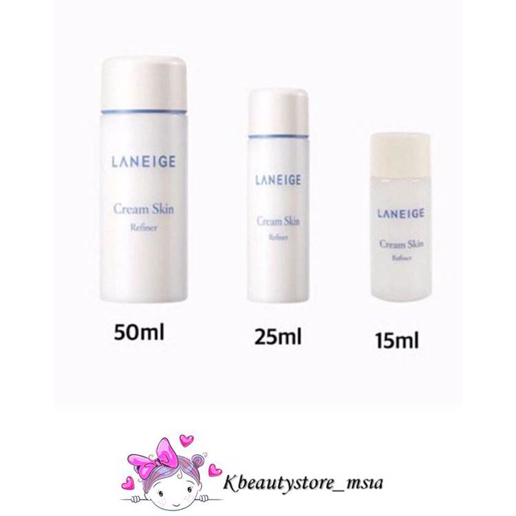 LANEIGE Cream Skin Refiner Quick Mask Pack 15ml / 25ml Sample Shopee