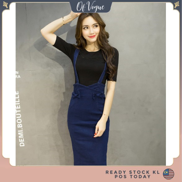 jumpsuit with wrap skirt
