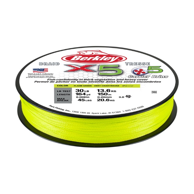 Berkley x5 Braid 150m Flame Green Shopee Malaysia