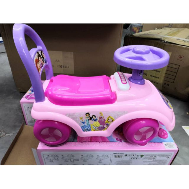 disney princess push car