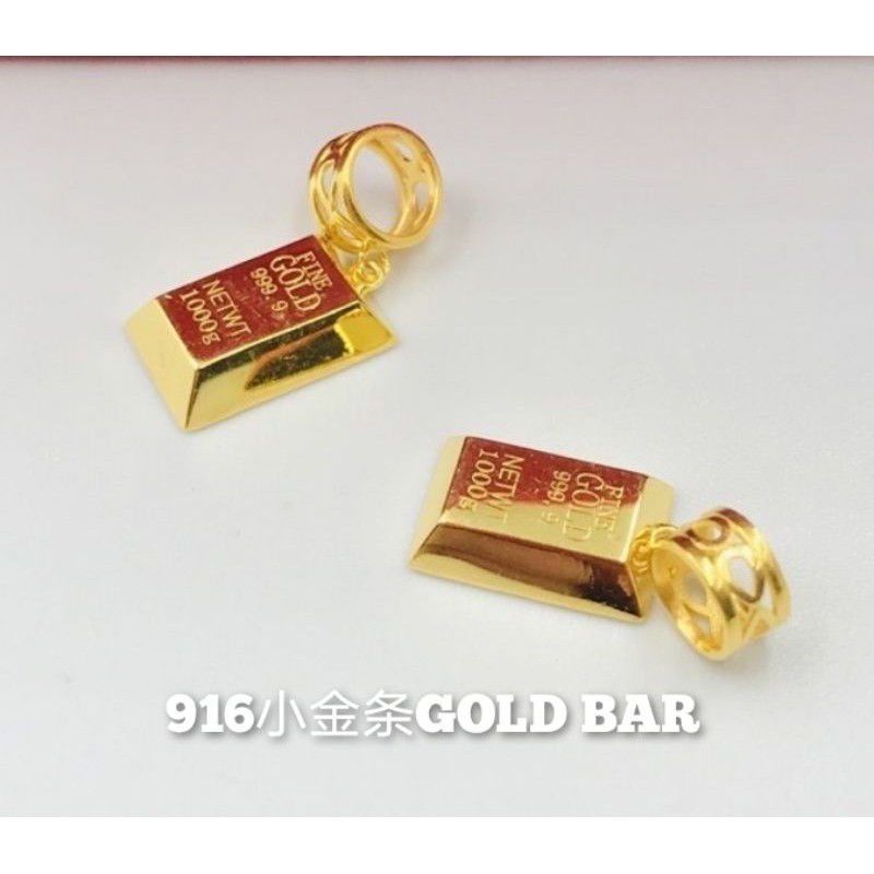 Buy Masdora Emas 916 Gold Bar Charm Promotion Seetracker Malaysia