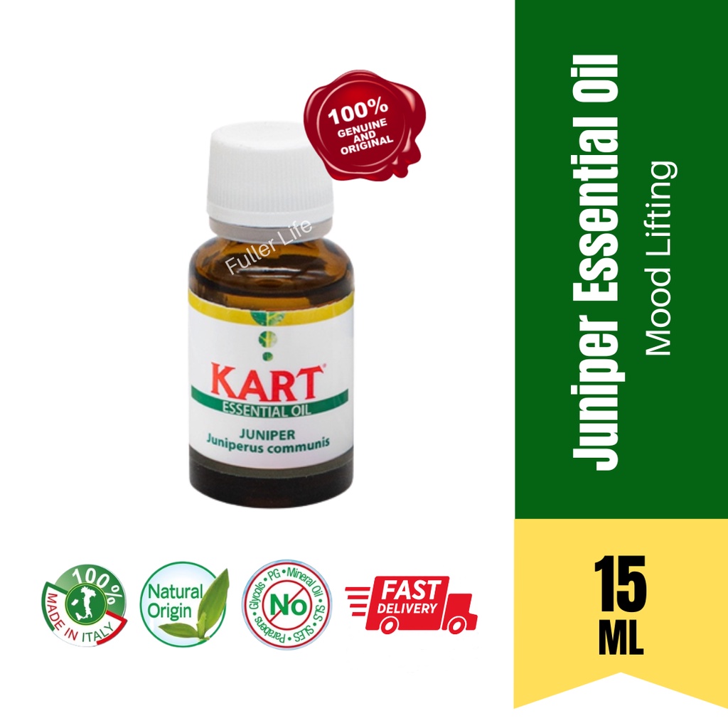 Natura House KART Juniper Essential Oil Improve Lymphatic Drainage Reduce Water Retention