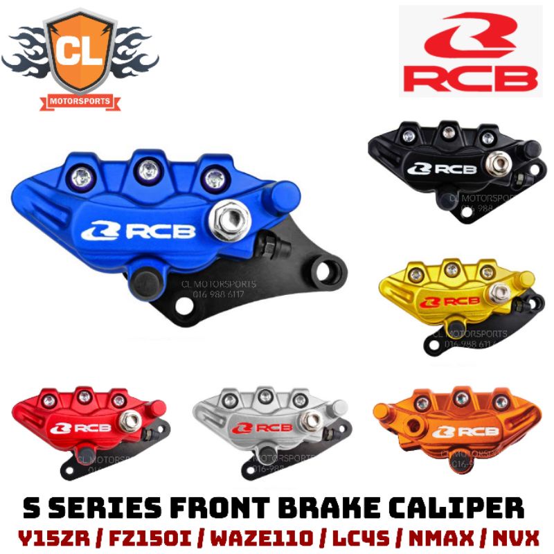 RB RCB Front Brake Caliper S Series ( Y15ZR / FZ150i / WAVE 110 / LC4S ...