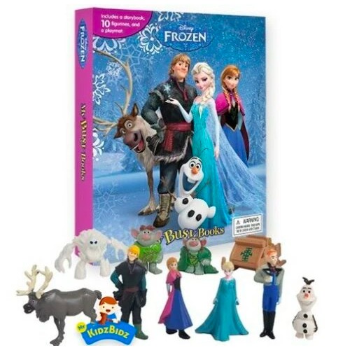 frozen storybook playset