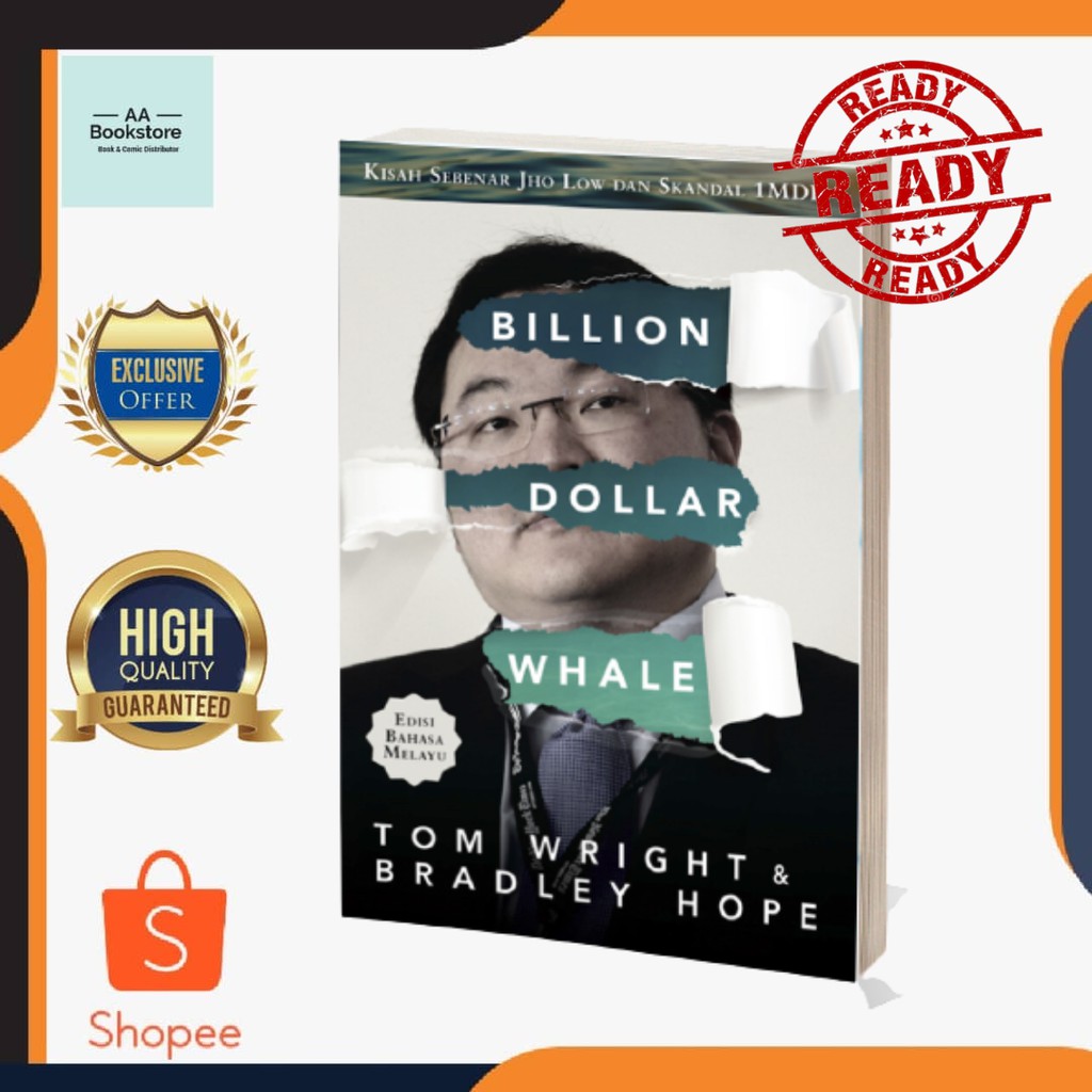 Shocking Item Bacaan Umum Billion Dollar Whale Kisah Sebenar Jho Low Dan Skandal 1mdb Edisi Bahasa Melayu Shopee Malaysia