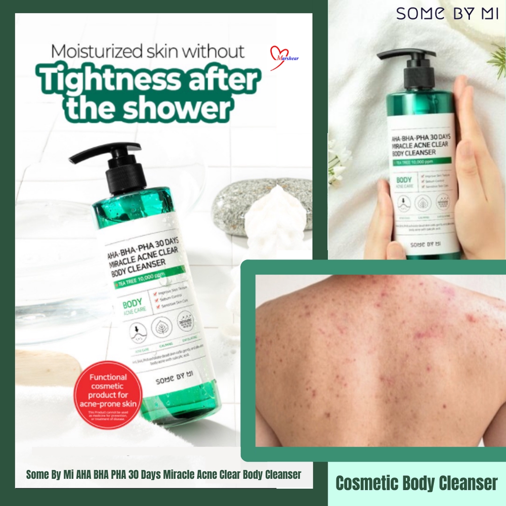 Some By Mi AHA BHA PHA 30 Days Miracle Acne Clear Body Cleanser 400g