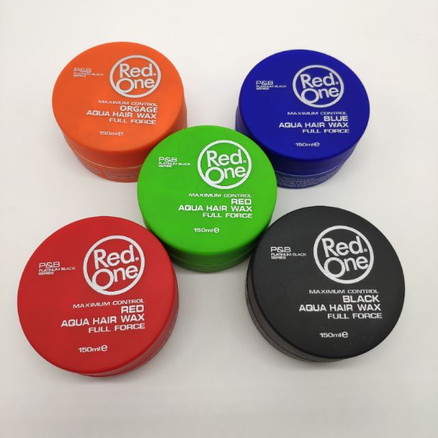 Red One Strong Hold Pomade Hair Wax 200ml Ready Stock Shopee