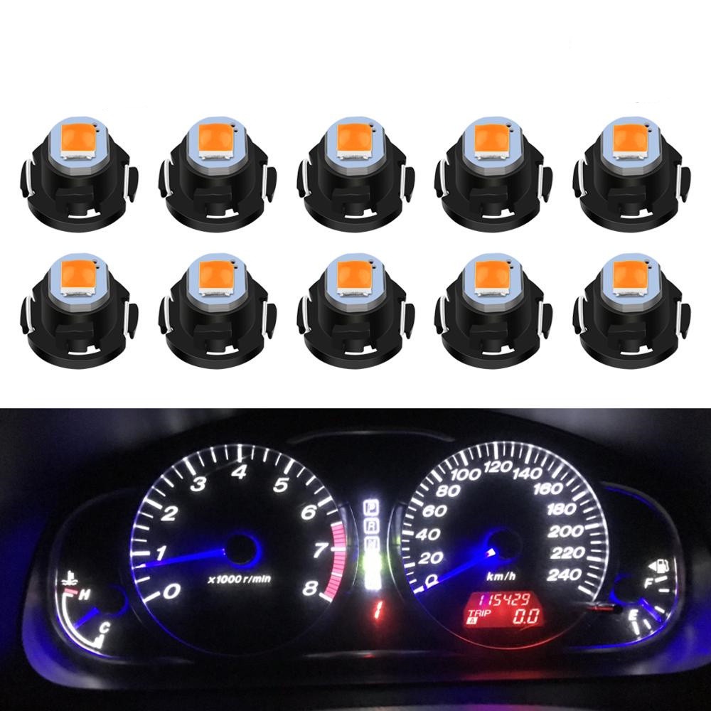 Quality Have 1pcs Car Instrument Dashboard Meter Light T3 T4.2 T4.7 T5 LED 3030 1 SMD interior lamp Purpose Durable - Image 2
